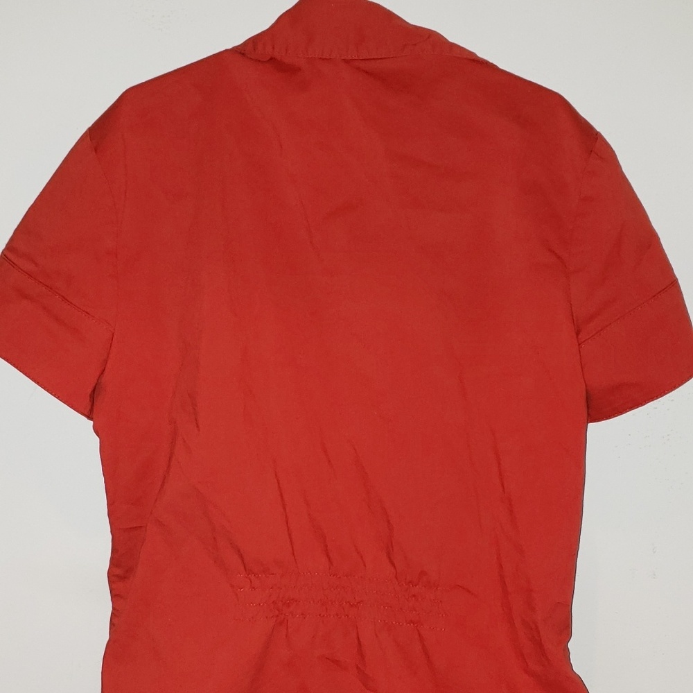 ❤The Limited Short Sleeve Ruffled Button-Down - Picture 4 of 7